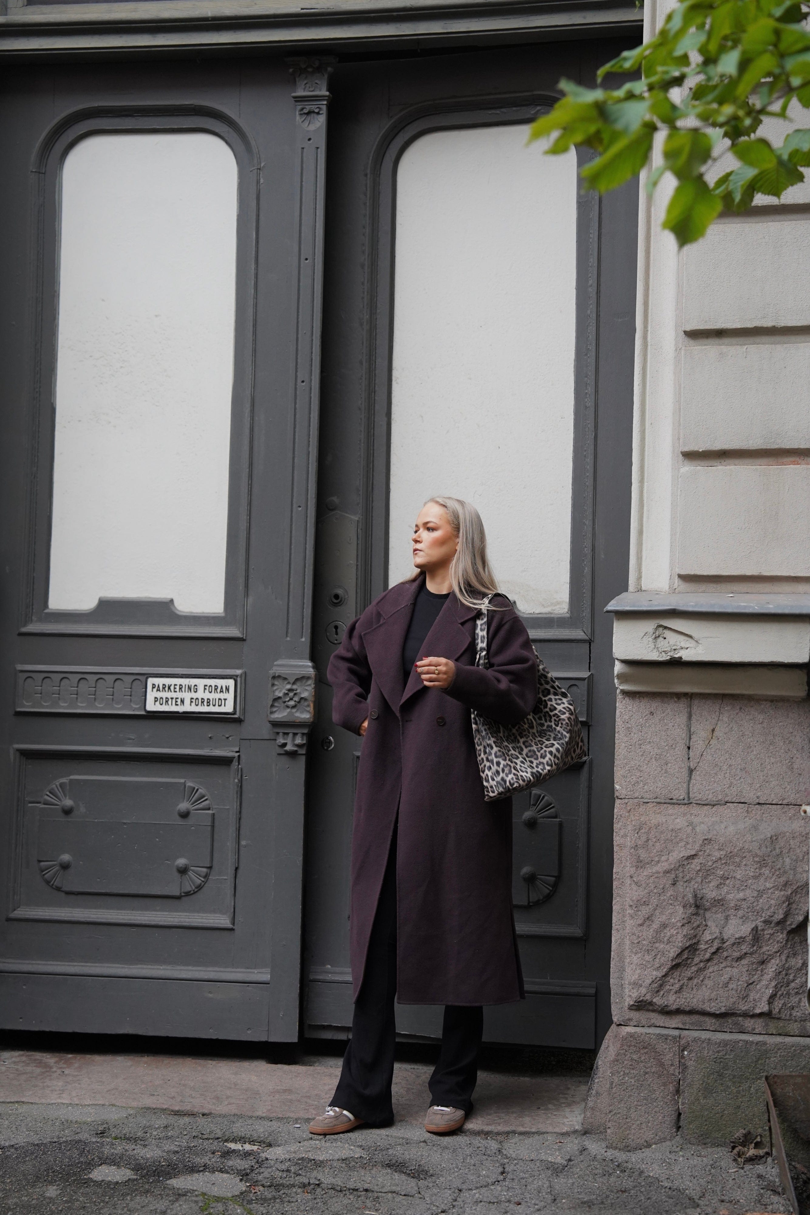 Kax Wool Coat - Brown