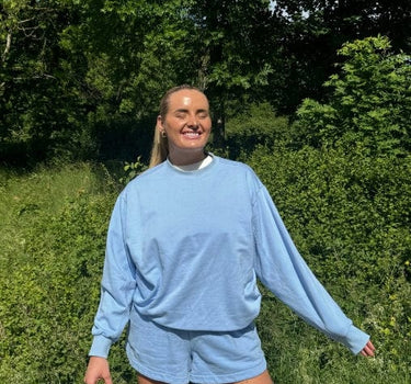 Marty Sweater - Light Blue
