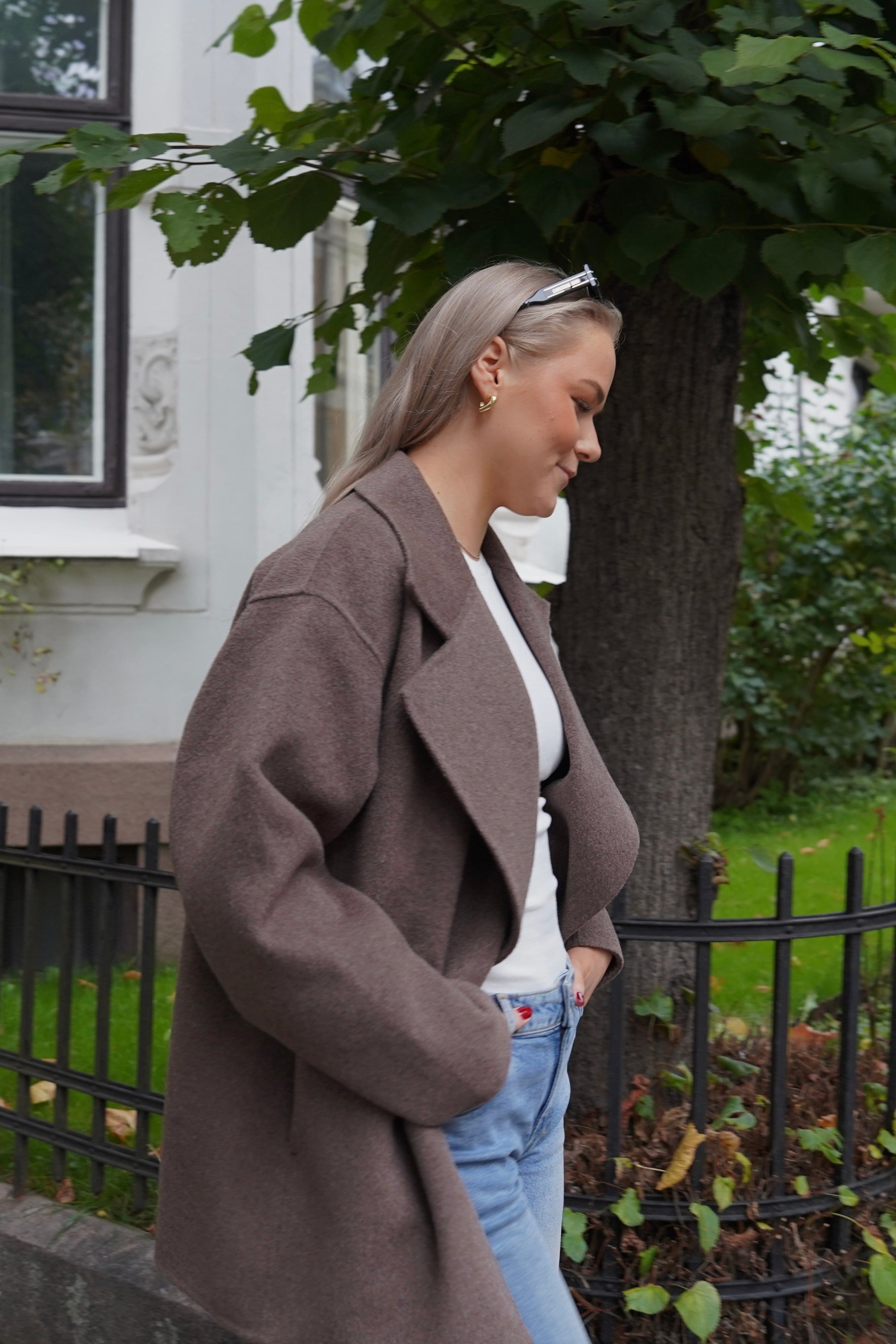 Hannah Wool Coat - Light Brown